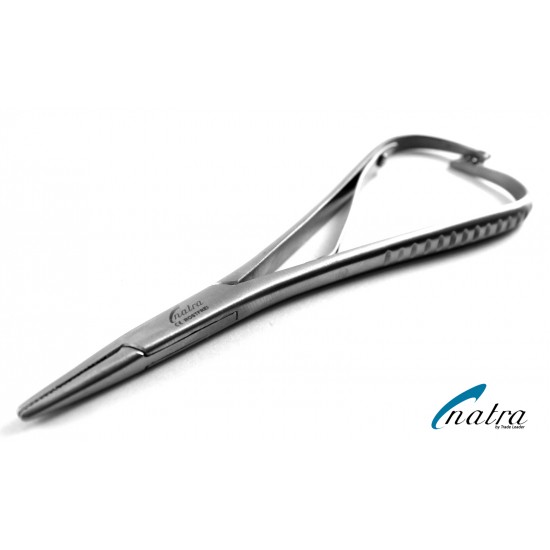 TC Mathieu Needle Holder 14cm with Gold Plated